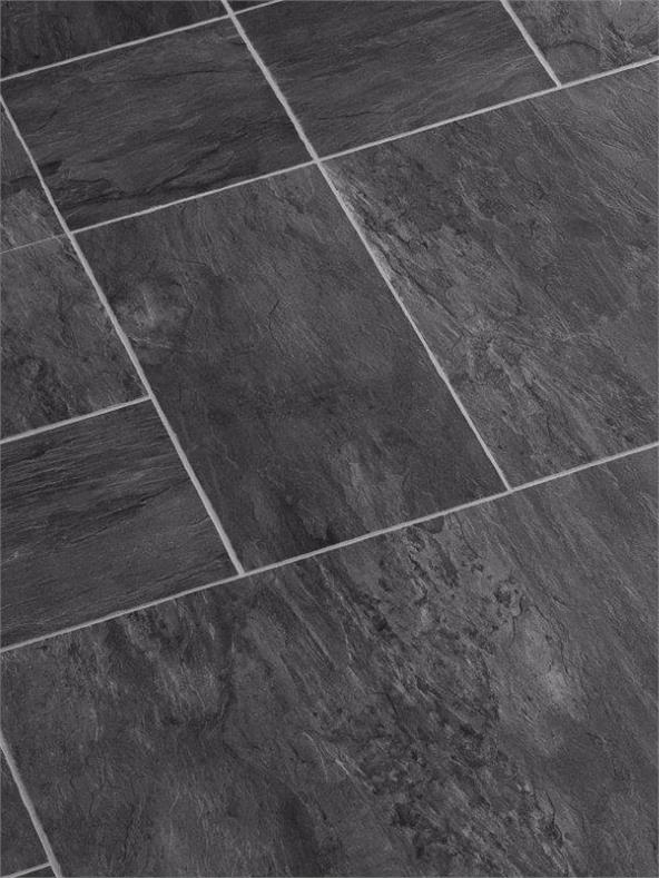 Bring a touch of sophistication to your commercial premises with this 8mm Black Slate #Laminate Flooring - Was £19.19 per m², now just £13.21 per m² 😍👌 - Order your FREE sample today! ow.ly/Sbcu50i5m9K