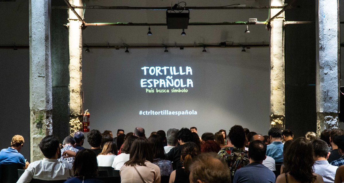 liquidworkspro's tweet photo. Proyección y coloquio del documental "Tortilla Española" en La Central de Diseño, en Matadero Madrid. 3/4 https://t.co/19aVPTomCd