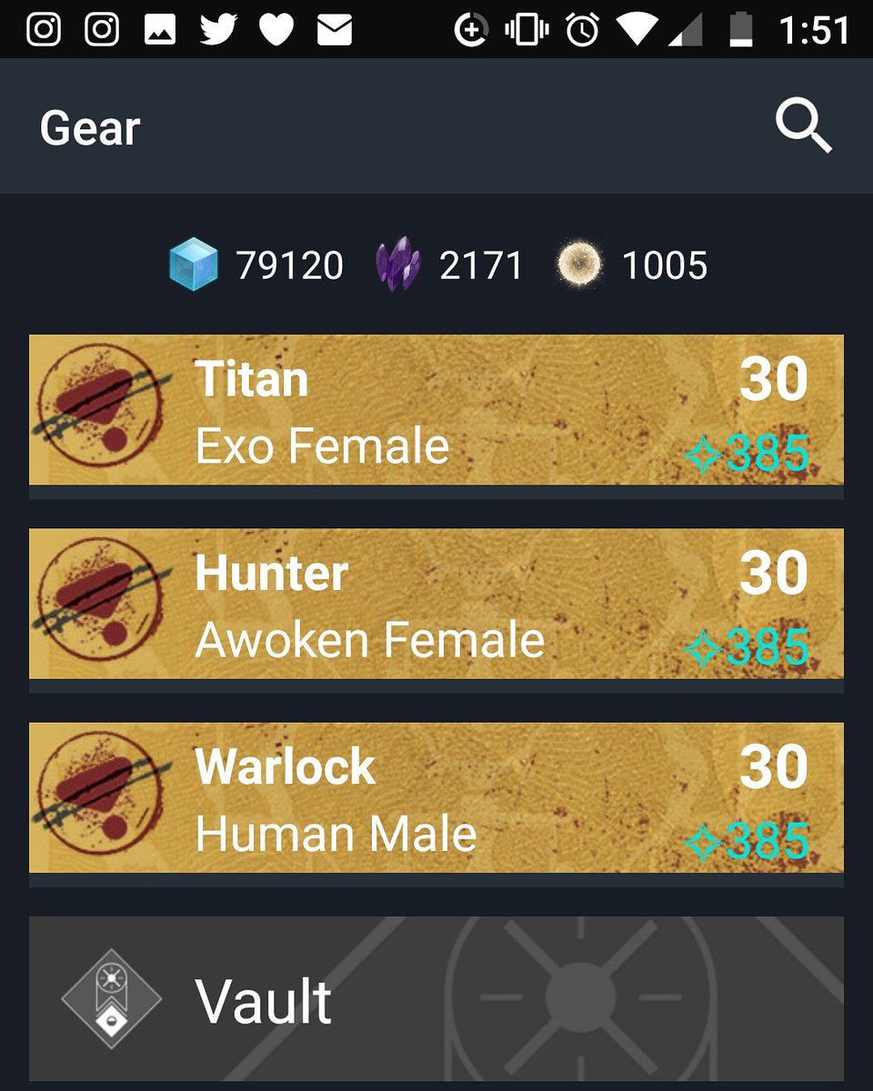 _Staglock's tweet photo. Morning smiles!
385 in all (Finally!)
#Destinythegame #Destiny2 #Bungie #bungiedestiny #hunterclass #titanclass #warlockclass #bungiedestiny2 #Destinygame https://t.co/PH1X8aDRNs