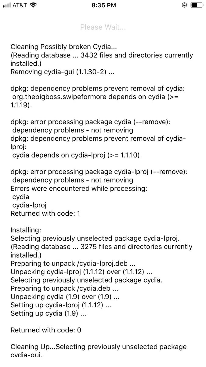 wiyys's tweet photo. @iDeviceHelpus Why I’m getting error? https://t.co/ol4o72dPVF