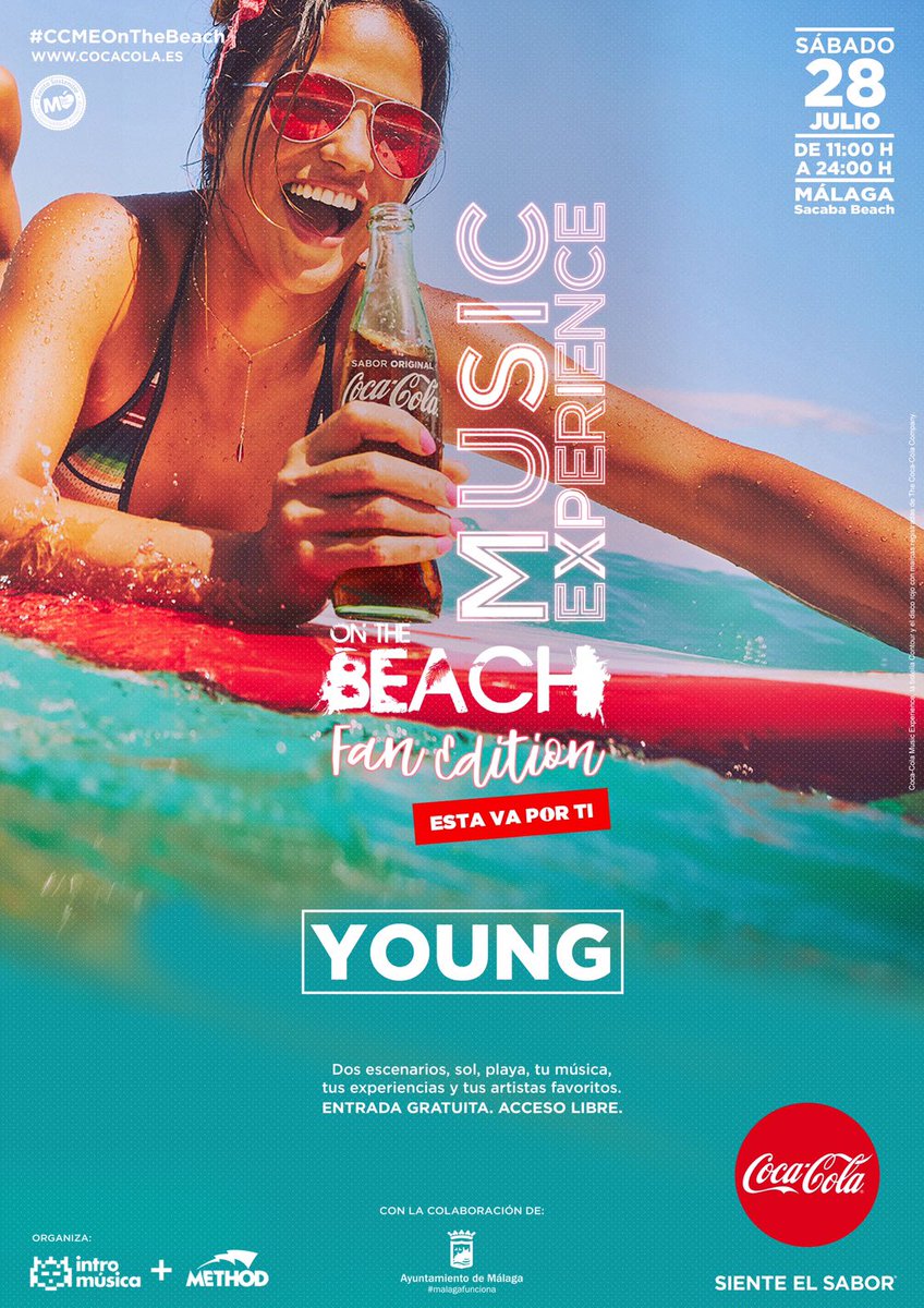 CFO_YKySOSA's tweet photo. Tan solo 2 días para el #CCMEOnTheBeach donde actuará YOUNG 🌴 https://t.co/TiKzgxPpKr