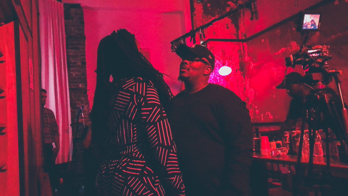 ChristinaFaith's tweet photo. On the set of #singleandanxious SZN3. The level of focus and sacrifice coming out of this indie Philly production is unbelievable. https://t.co/rpBnJ9M2T5