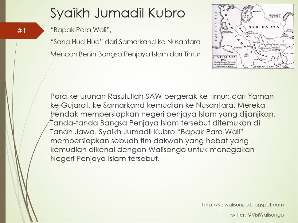 VisiWalisongo's tweet photo. Desainer #VisiWalisongo ; Syaikh Jumadil Kubro "Bapak Para Wali". @Fahmisalim2 @salimafillah @hnurwahid @bachtiarnasir @AlfatihSatria @proumedia https://t.co/jmYNZjrBdi
