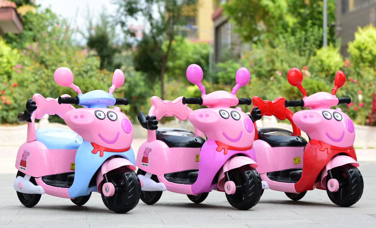 peppa pig ride on scooter