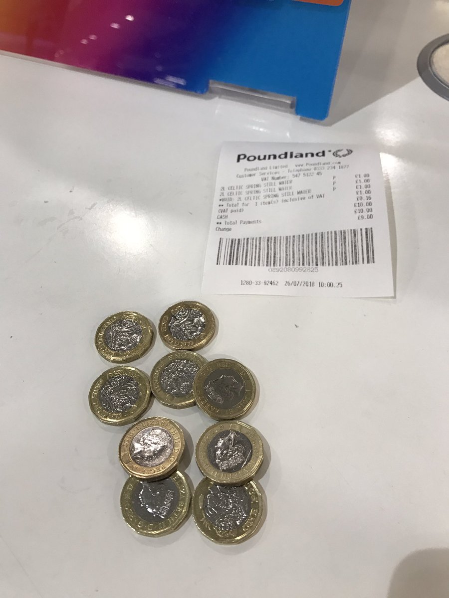 deck_cregan's tweet photo. I stand with tony Mc Gregor. In to Poundland get some water. Hit with £9 coins. My Gucci mink sky uniform has no room for this change. #standwithtony https://t.co/ONSLubZKOG