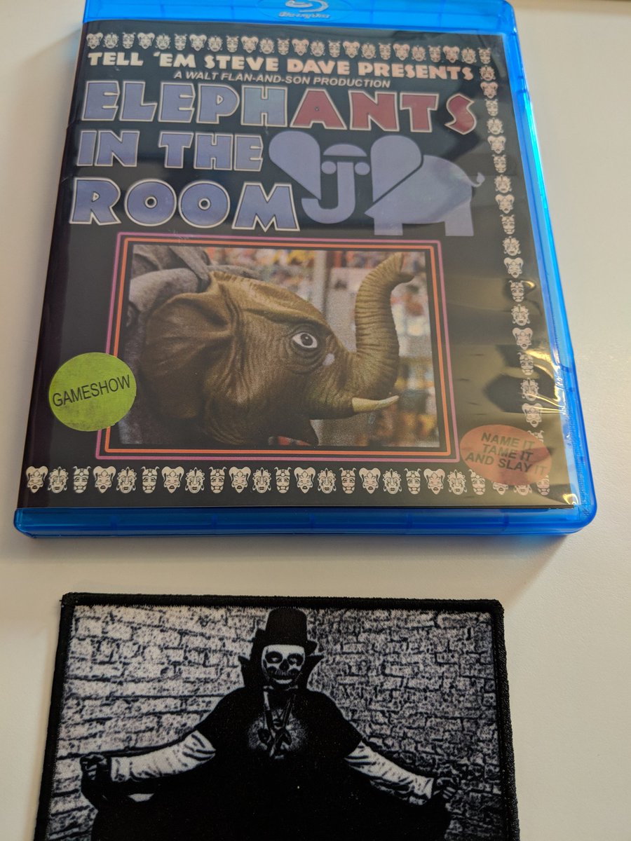 Gazzaro's tweet image. Finally! Big thanks to @merchtable for succeeding where @RoyalMailHelp failed. #ElephantsInTheRoom #TellEmSteveDave #TESD #BaronVonFlanagan