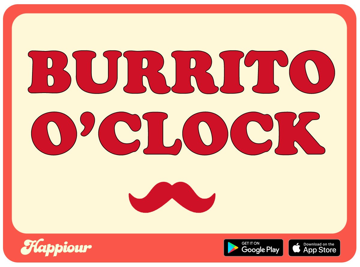 ☀️We might as well be in Mexico ☀️🌡️🌡️

Buy One Burrito, Get One Free <a href="/Ponchono8/">Poncho8</a>  

👉 bit.ly/PonchoHappi 👈