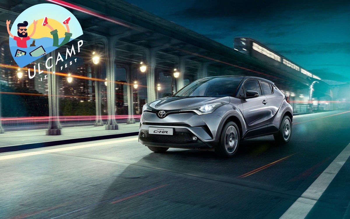 Ulcamp's tweet photo. На #ULCAMP2018 вас ждёт встреча с самой яркой новинкой этого лета — Toyota C-HR. 

Подарок всем участникам #ULCAMP: назовите пароль Ulcamp C -HR и получите персональный тест-драйв на Toyota C-HR , а также скидку на любую модель в наличии от 10 до 30 тыс.руб. 
Живите ярко! https://t.co/wDz24Q2h0d