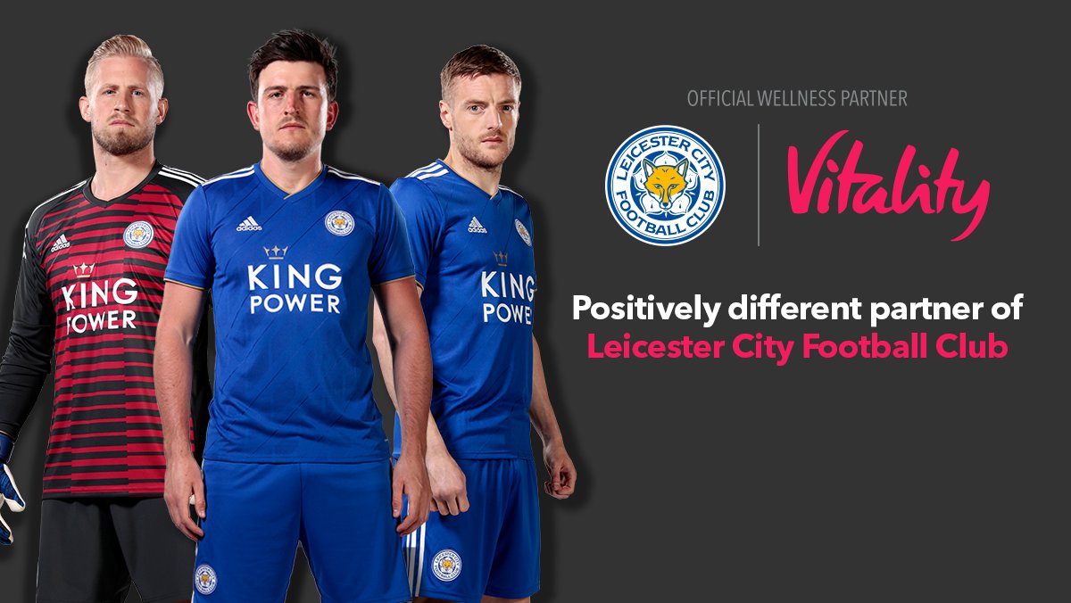 Vitality_UK's tweet photo. We're thrilled to announce that Vitality is now the Official Wellness Partner of Leicester City Football Club @lcfc ⚽ https://t.co/EkguIQwP51