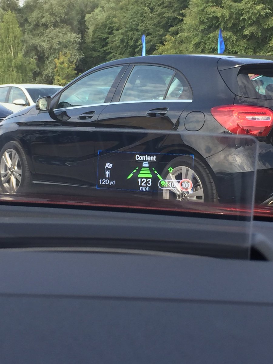 New HUD #FordFocus #FordLiveUK #Tech #TrainingDay #TeamDarkBlue