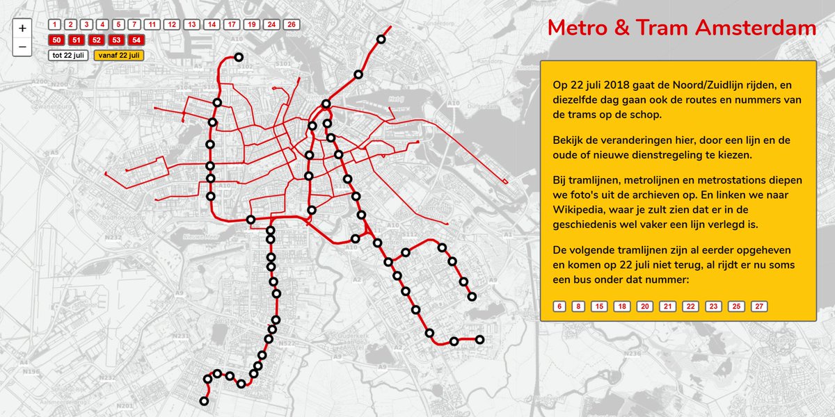 AdamLinkLOD's tweet image. Reis door de Tijd langs de metrohaltes met adamlink.nl/nzlijn en langs de veranderende @GVBnieuws tramlijnen op lab.adamlink.nl/ov/. Aangeboden door @CollectiesUvA @IISG_Amsterdam @stadsarchief @OBAmsterdam @AmsterdamMuseum