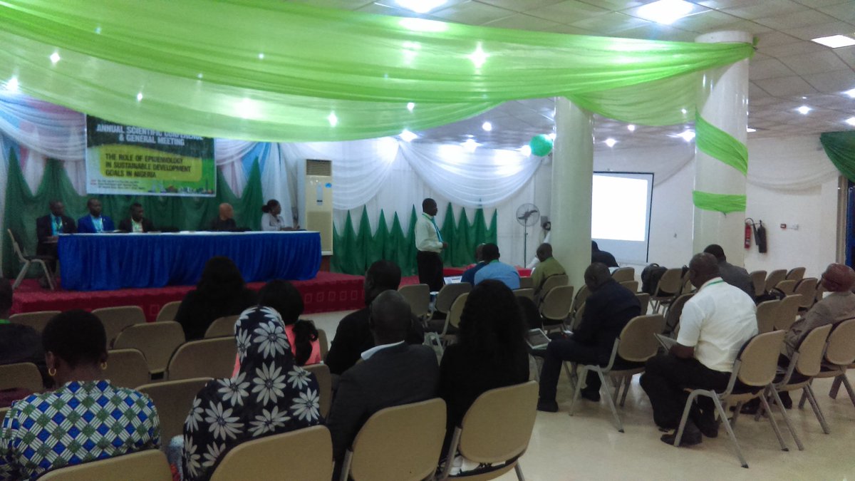 Day 3- The 7th Annual Scientific Conference &amp; General Meeting. Dr Misari Zaman presenting the Knowledge and Perception of Genetically Modified Food Among Medical Doctors in JUTH. <a href="/sesmak/">Olusesan Makinde</a> <a href="/nighealthwatch/">Nigeria Health Watch</a> <a href="/WHONigeria/">WHO Nigeria</a> <a href="/Ng_EPiSON/">EPiSON Nigeria</a>