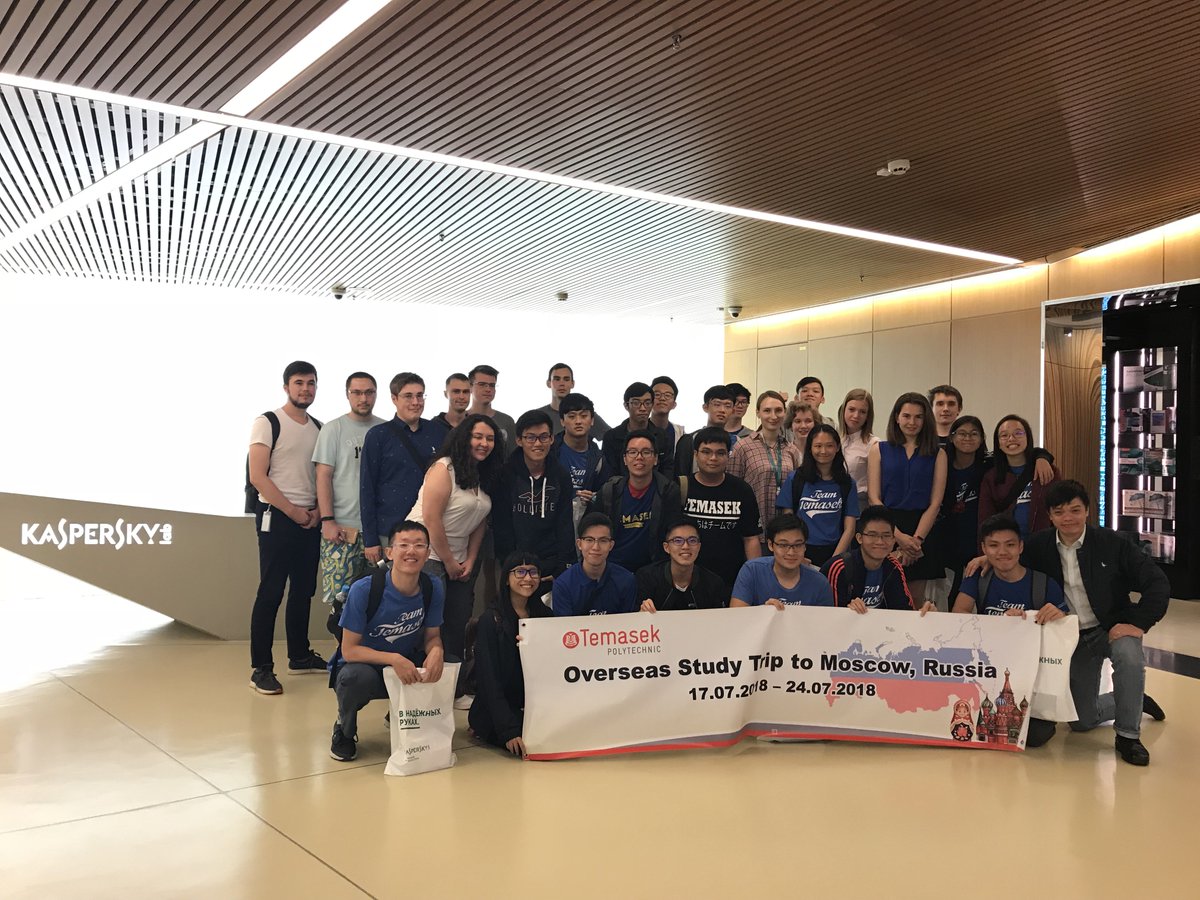 kaspersky_SEA's tweet photo. Recently Temasek Polytechnic students visited the virus lab in our Moscow office. @temasekpoly https://t.co/lARoa62w0q