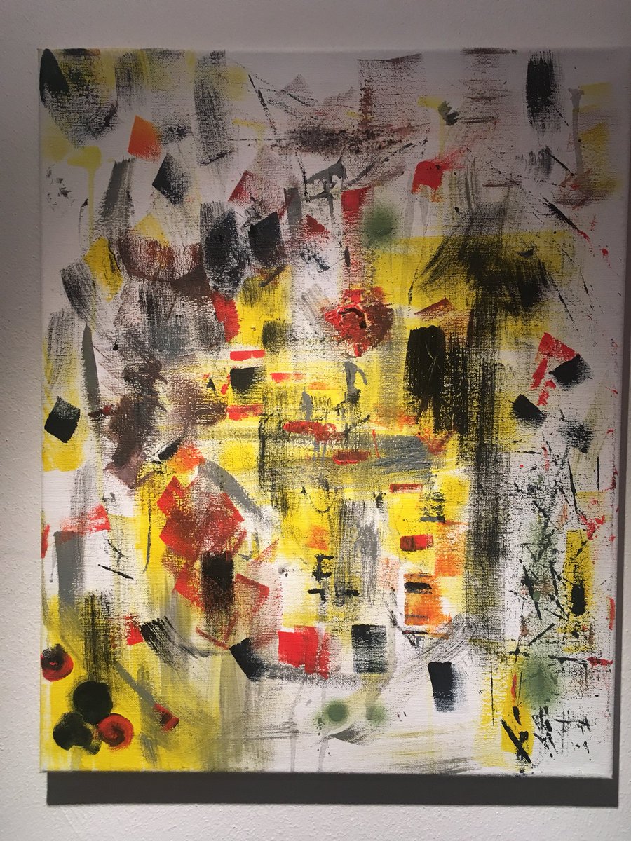 DavideLattes's tweet photo. My yesterday evening “OM” is now reality! Have a look! #art #painting #acryliconcanvas #abstract #BigArtBoost #twitart https://t.co/ENZH4MhnFR