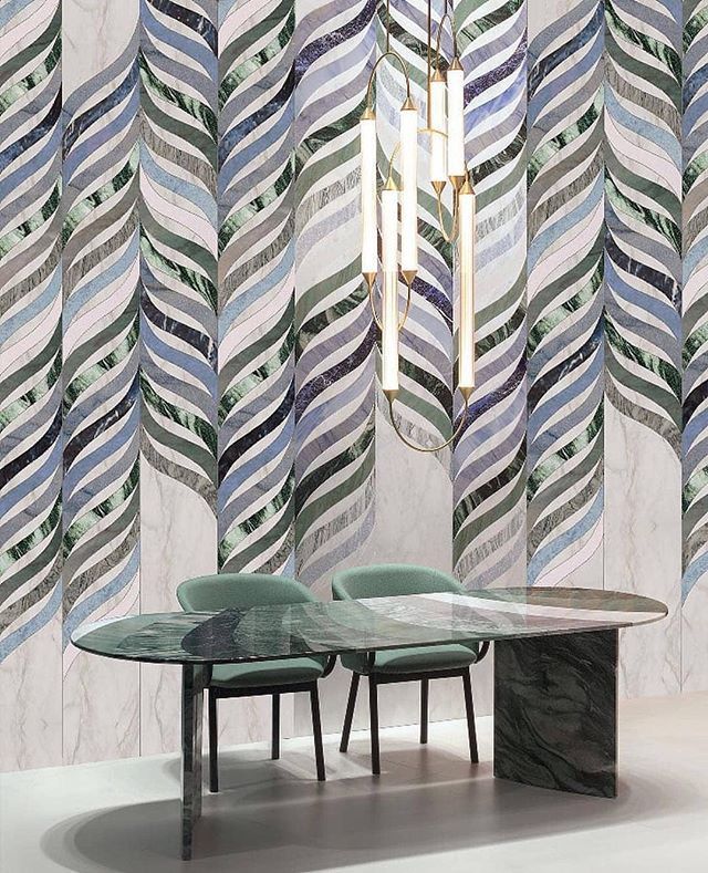 ⠀
WOW WOW WOW love this beautiful table and chairs. Pic via @thedesigncurators of the Agua collection by marble artists @budri_official - designed by @patricia_urquiola #salonedelmobile2018 
#marbletable #marble #table #diningtable #marblediningtable… ift.tt/2JVRnl9