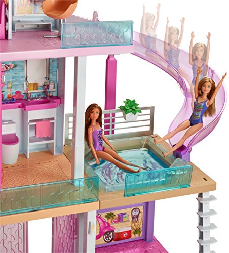 casa barbie con piscina