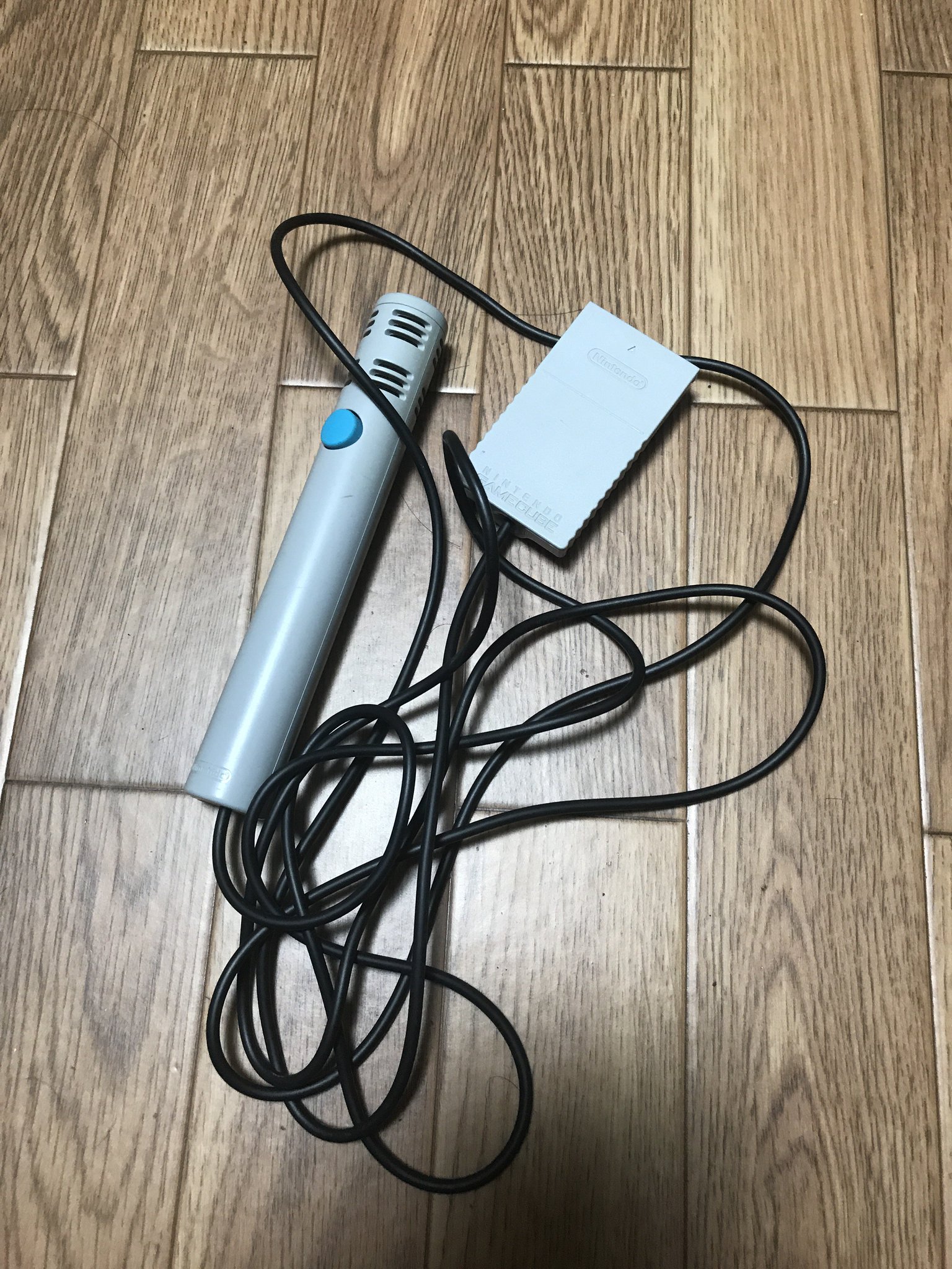 水菜 これ知ってます ゲームキューブにつけるマイクなんです 64と違って 指すところはメモリーカードスロット Gcだけじゃなく Wiiでも使えたり