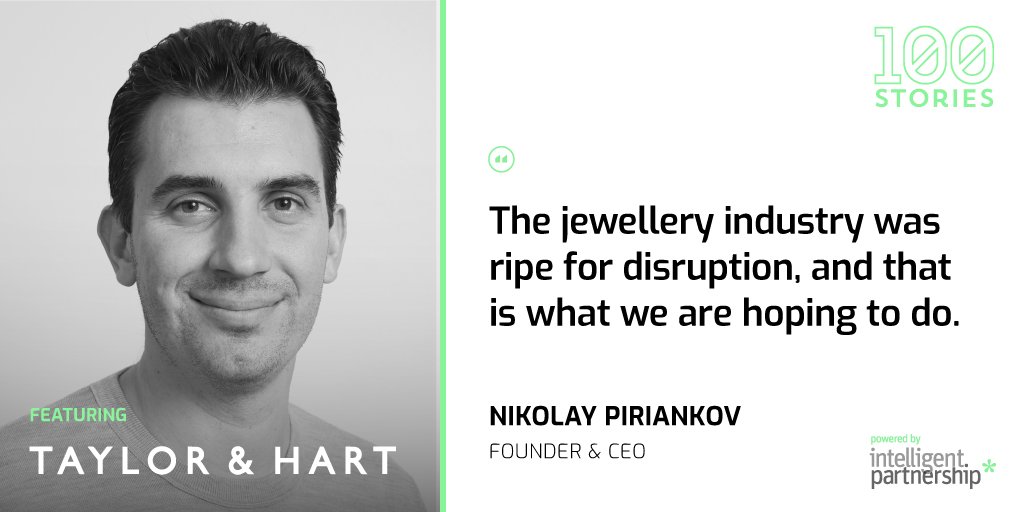 Realising that many couples want to seal their love with ethically sourced rings, <a href="/nivoda/">Nivoda</a>  disrupted the traditional jewellery industry with <a href="/taylorandhart/">Taylor & Hart</a>, a tech-driven romantic and interactive bespoke ring-crafting service.  ow.ly/AqDV50i4aYe #100stories #capitalatwork