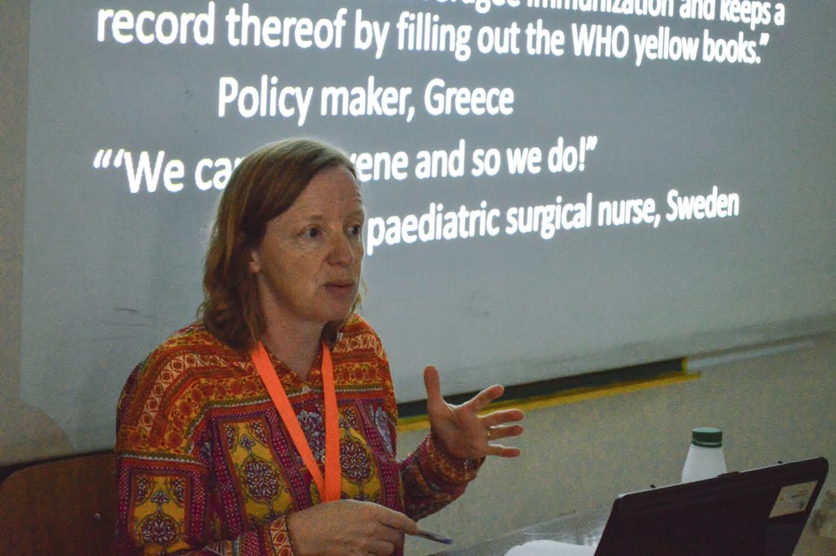 IASFM17's tweet photo. "Is it intentional or unintentional?"
Hannah Bradby on the challenges and complexity of healthcare access for migrants. It is critical to acknowledge the role of the political intention in this process, especially in times where politicians are afraid and polarised #IASFM17 #UoM https://t.co/nCqUeZHiOx