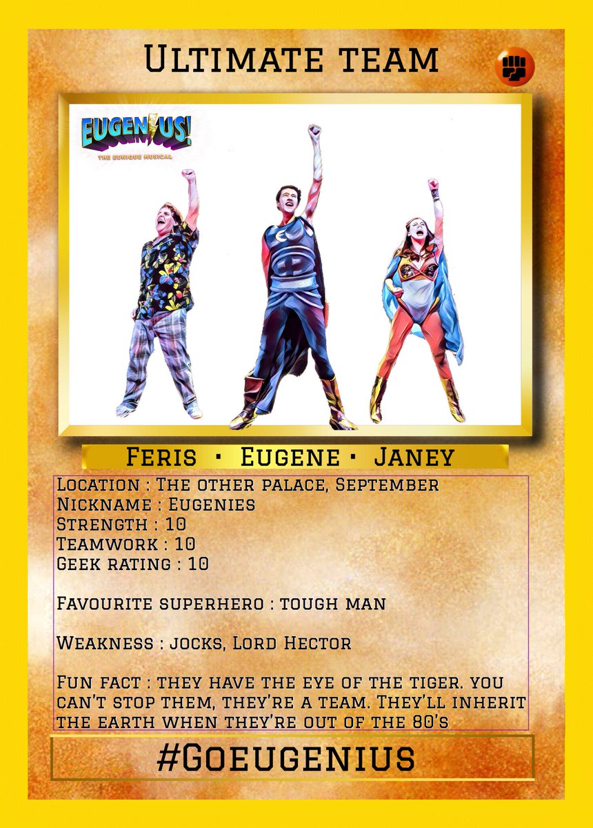 paulblakeyuk's tweet photo. Collect the ultimate trading card this September @eugeniusuk have you got the eye of the tiger? #GoEugenius https://t.co/dsoJuE1SEd
