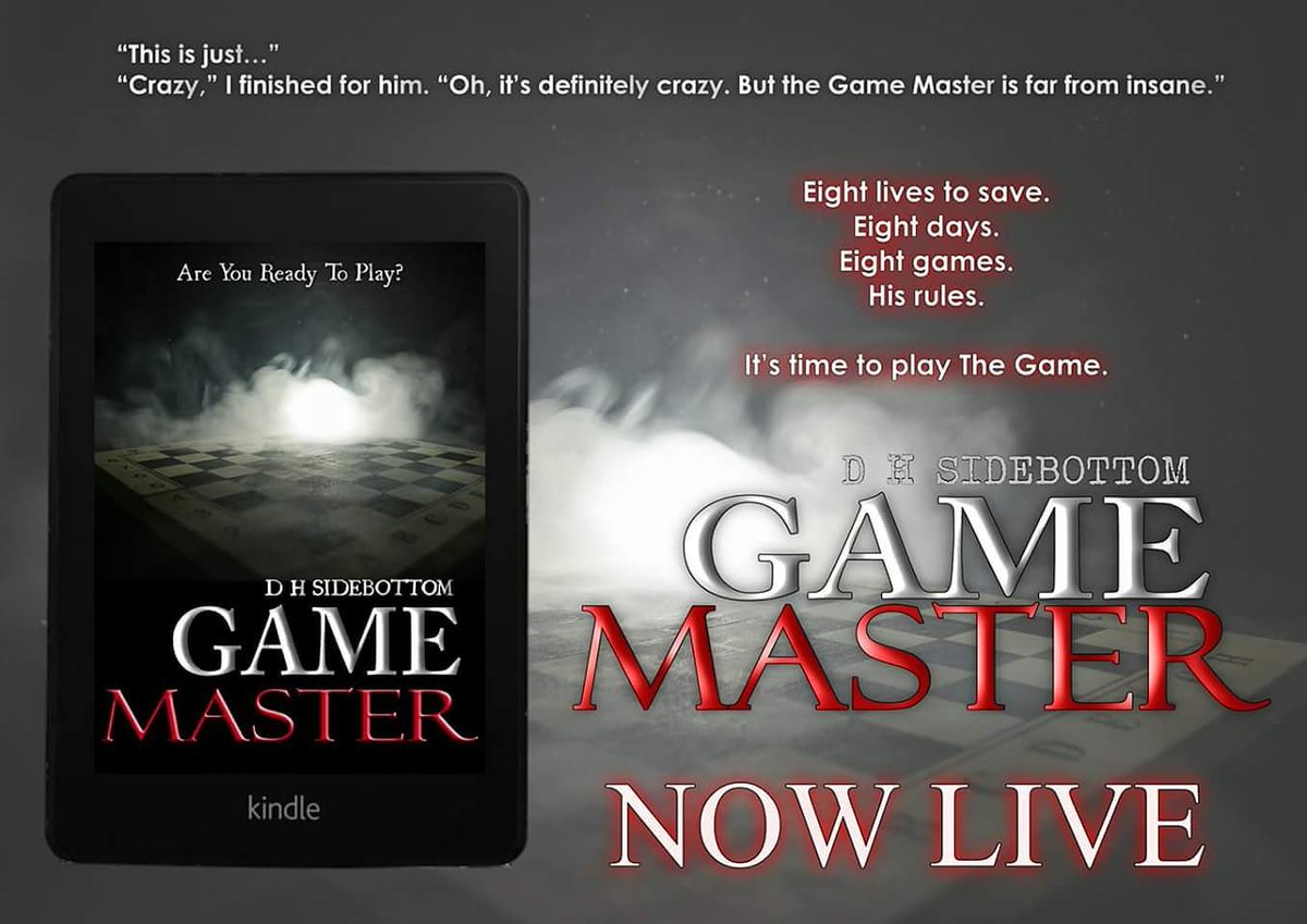 AnnLuv79's tweet photo. Game Master by DH Sidebottom is LIVE!!!! 

US: https://t.co/A7dsjc07T7
UK: https://t.co/WNSa0ZP8AR
AUS: https://t.co/0QJzXhah0j
CA: https://t.co/Ko55EZijg3

GR: https://t.co/kvy0vZs7QH

SPOTIFY PLAYLIST: https://t.co/zaRCy2gHht
@DHSidebottom https://t.co/JVcA3zUodm