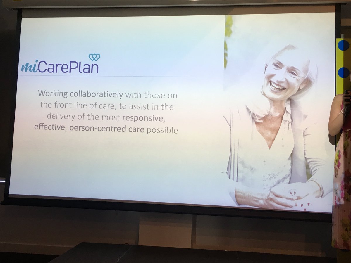 paulkosh's tweet photo. Compassionate Technology in Care - @MiCarePlan, developed by @ShantellMill - a digital solution that works with + empowers carers - to take out pain points in documentation in care and address related barriers to efficient, effective care. @GetNorth2018 #GetNorth2018 #GetTech2018 https://t.co/3rOV7IOGNd