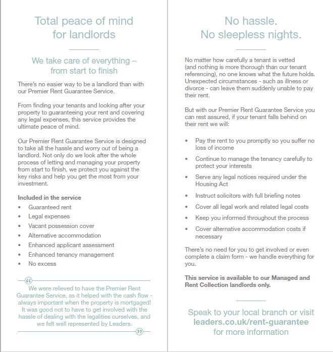 #ThursdayThoughts LANDLORDS - Why stick with a letting agent who is "Okay" when you can have a letting agent that is "OUTSTANDING!" Don't settle for average service! Switch to Leaders today and receive 3 MONTHS FREE Premier Service! Call NOW on 01453 756100