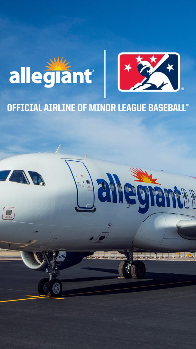 DavidWrightUSSF's tweet photo. Excited to welcome ⁦@Allegiant⁩ to the ⁦@MiLB⁩ family! Biz objectives, brand fit and core values align incredibly well. Going to be a lot of fun. https://t.co/lMyg7uz4Pd