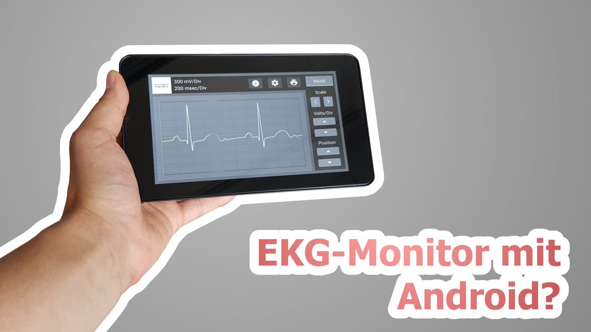 MedtechIng's tweet photo. Ist Android eines der zukünftigen Betriebssystem bei Medizingeräten?
Was denken Sie?
https://t.co/ApU9IrkWDH
#youTube #android #ecgMonitor #ecgdevice #medical #medicalDevice
#Youtuber #medicalAndroid #androidgoesmedical #medizingerät #engineering #madeingermany https://t.co/eIuw88lo2k