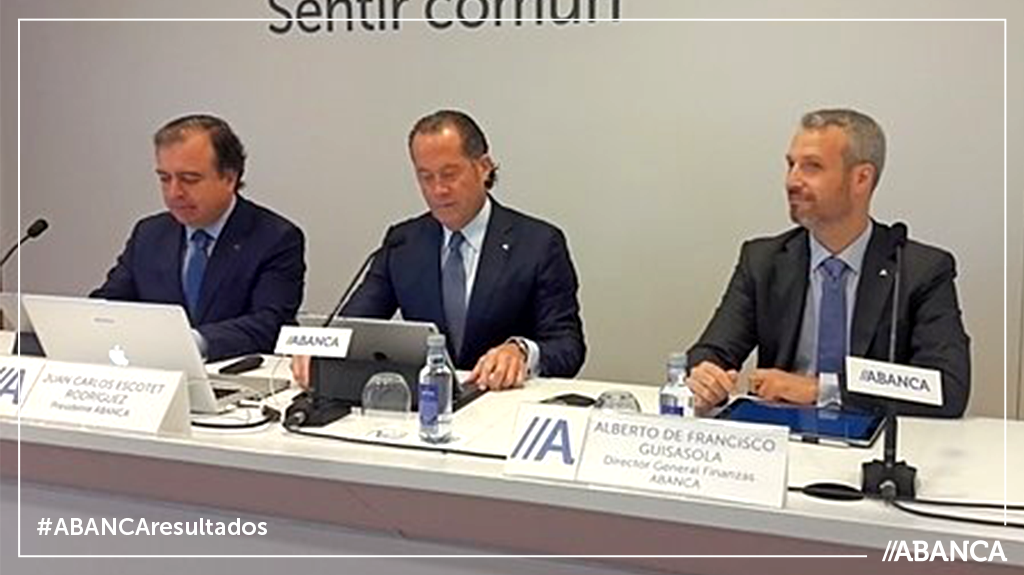 SomosABANCA's tweet photo. #ABANCAresultados➡ Durante el primer semestre del 2018 el beneficio neto creció un 7,8%. Ampliamos la información y contenidos en nuestra Sala de Comunicación 👉 https://t.co/2EaxmLj8qt https://t.co/C68k237nM3