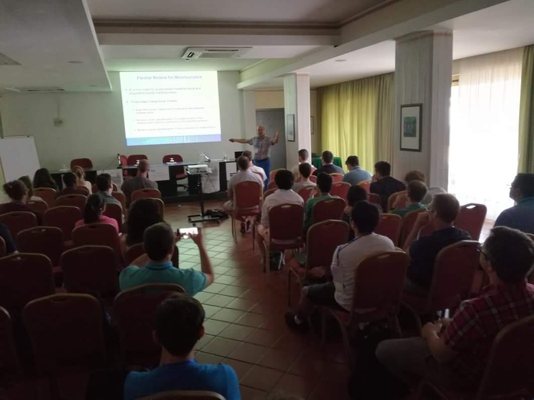 Talbi el-ghazali (@talbielghazali) on Twitter photo Two lectures given at MESS'2018 school on Metaheuristics <a href="/SynergyTwinning/">Synergy Project</a> <a href="/Inria_Lille/">Centre Inria de l'Université de Lille</a> <a href="/univ_lille/">Université de Lille</a> Two lectures given at MESS'2018 school on Metaheuristics <a href="/SynergyTwinning/">Synergy Project</a> <a href="/Inria_Lille/">Centre Inria de l'Université de Lille</a> <a href="/univ_lille/">Université de Lille</a>