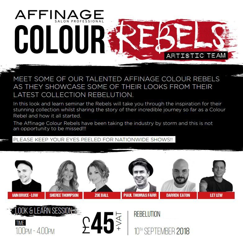 asphair's tweet image. Get ready for September and book onto one (or all) of these amazing #AffinageAcademy courses!
Book: 01794527111
Location: AffinageAcademy Romsey, SO51 9DL 
#AffinageEducation #haircourse #barbering #affinagecolour #colourrebels #rebelution