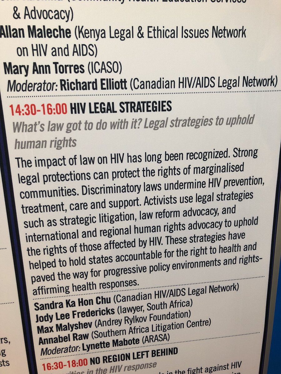 HIVhumanRIGHTS's tweet photo. Join us again at 2:30 for our next panel discussion! #AIDS2018 Details: https://t.co/7TXYLNEa3c