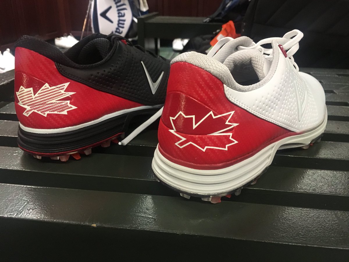 Looking forward to a great week <a href="/RBCCanadianOpen/">RBC Canadian Open</a>! Be on the lookout for these beauties from <a href="/CallawayGolf/">Callaway Golf</a>! #callawayfootwear