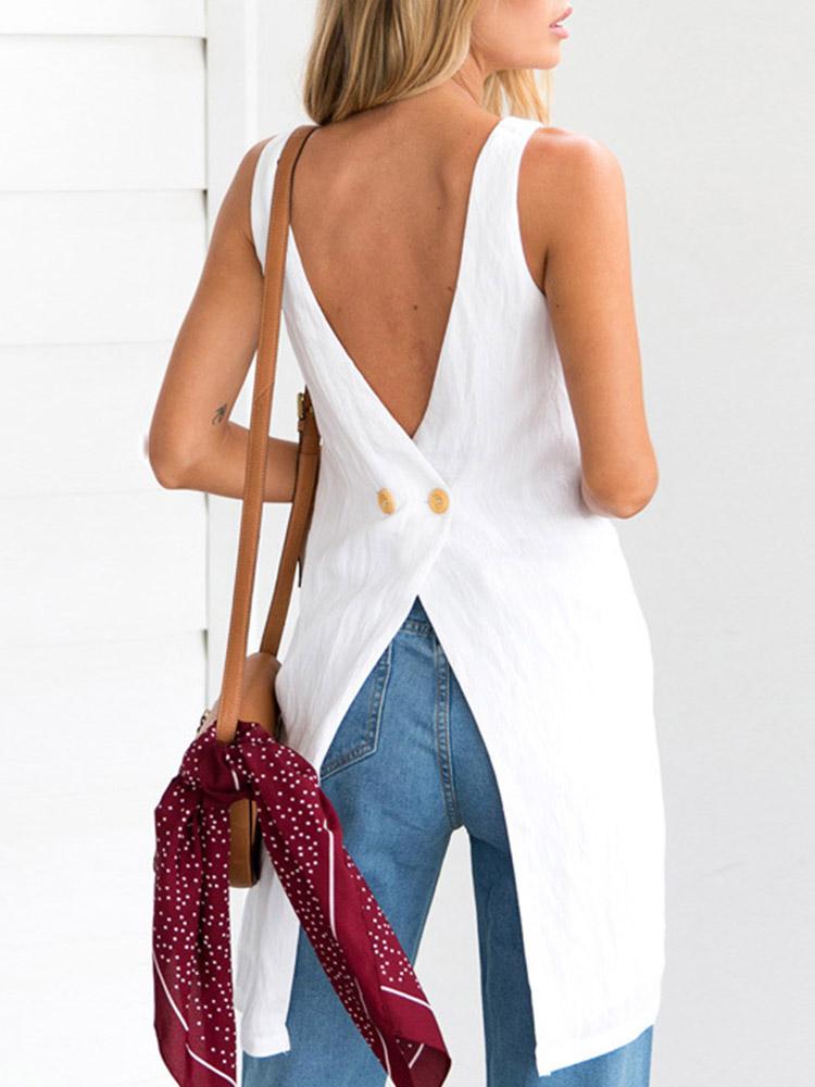 ShoesLemon's tweet photo. Irregular Button Back Dip Hem Tank Top

$22.99  45% OFF
https://t.co/czscUsMFrg

#Model #fashion #love #kiss #tanktop 
#fashionista #Style #Model #white #sexy #elegant #Casual #sale https://t.co/TRw6PqKeHI