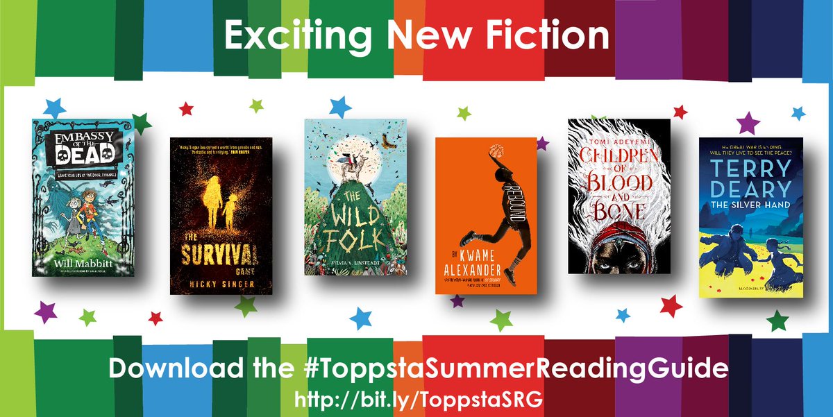 BloomsburyEd's tweet photo. Looking for inspiration to get the kids reading over the holidays? Check out the free #ToppstaSummerReadingGuide from @toppsta.
- Brilliant book recommendations
- A reading diary and two book review templates to fill in over the summer
Download here: https://t.co/oW1cYFjCF1 https://t.co/NLmEUAvgAV