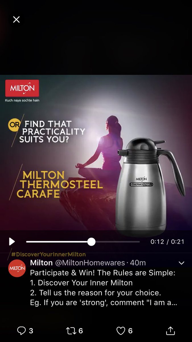 milton carafe