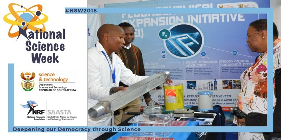 NRF_SAASTA's tweet photo. Thank you to all the people and organisations that have made #NSW2018 possible and those who have attended NSW activities. See you again next year! 

#ProudlySouthAfrica
#SASciWeek #SciComm #SciCommAfrica
@dstgovza @NRF_News @Mzansi4Science @GovernmentZA
@mmKubayiNgubane https://t.co/IoUMBMSjNj