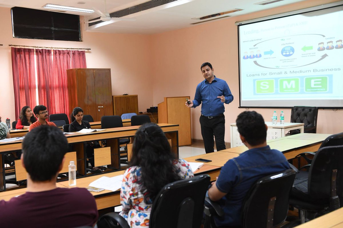 BIMTECHNoida's tweet photo. #FintechWorkshop
A workshop was held at BIMTECH on 21-22 July 2018 for PGDM 2nd Year students by Mr. Piyush Singh, Fintech & Digital Transformation Expert. Objective of this workshop was to provide students with the overview of FinTech and the emerging trends aligning with it. https://t.co/5lT9JMXW2o