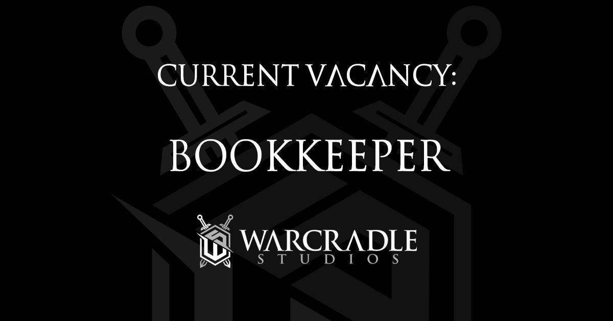 warcradlestudio's tweet image. Would you like to work for Warcradle Studios? We're looking for a Bookkeeper to join our team!

View all of our current vacancies here: bit.ly/jobs-at-warcra…

#jobs #southendjobs #essex #warcradlestudios #miniatures #tabletopgaming #miniaturegames #warmongers