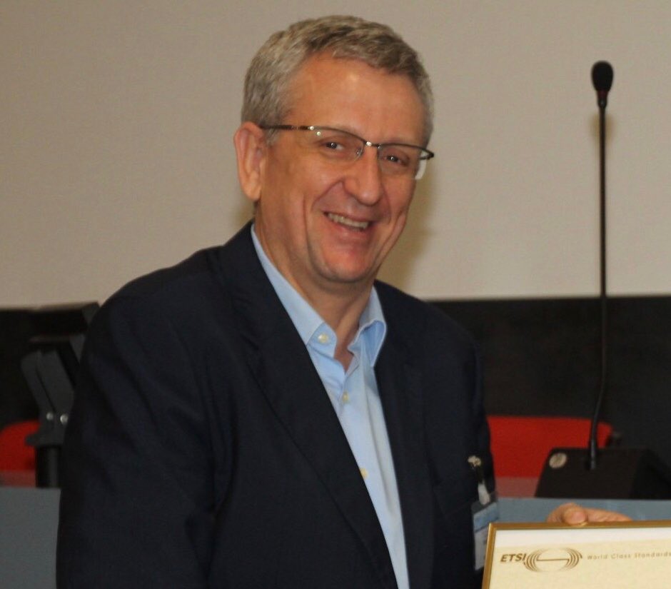 samcmgl's tweet photo. Congratulations to Diego Lopez ⁦@dr2lopez⁩ re-elected ⁦@ETSI_STANDARDS⁩ #NFV chair for a second mandate!! https://t.co/jDfLvXTBwX