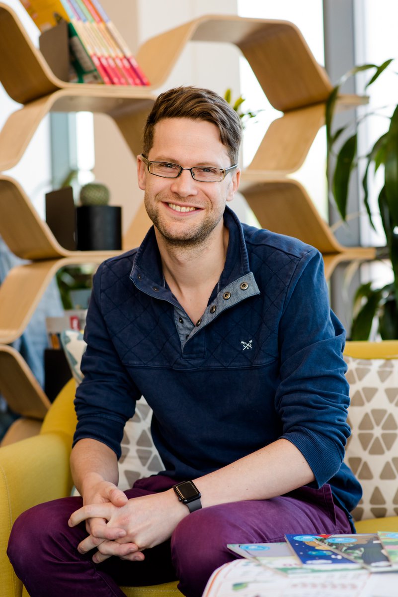 Photographed Jonathan Seaton from <a href="/twinklresources/">Twinkl Resources</a> last month for <a href="/insideryorks/">Insider</a> magazine - by far the most relaxed and easy-going CEO I've had the pleasure of working with! #yorkshirephotographer #covershoot