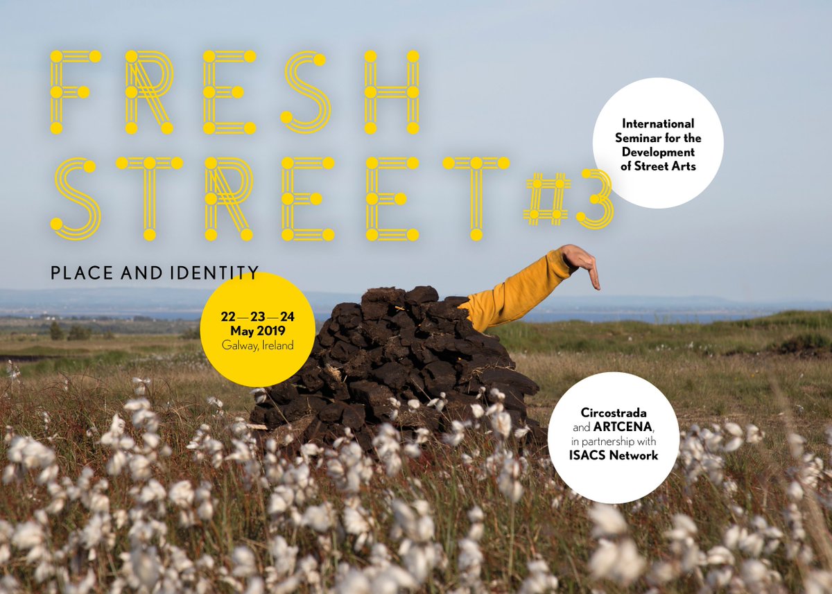 Pin the date in your diary! FRESH STREET#3 is coming to Ireland May 22-23-24th 2019 hosted by <a href="/ISACSIreland/">ISACS</a> &amp; <a href="/circostrada/">Circostrada Network</a> in partnership with <a href="/galway2020/">Galway 2020</a> @nuigalway. See you there to discuss 'Place and Identity'
Many thanks to our many supporters! #FreshStreet3 #ISACSIreland