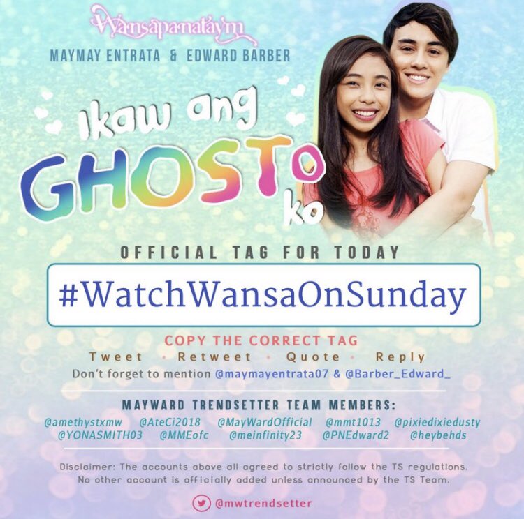 JoshYugen's tweet photo. Thank you guys! On Sunday na! #WatchWansaOnSunday #MayWard #TrueLove 💙💙💙💙🙏🏽 https://t.co/z64bfCPYOP