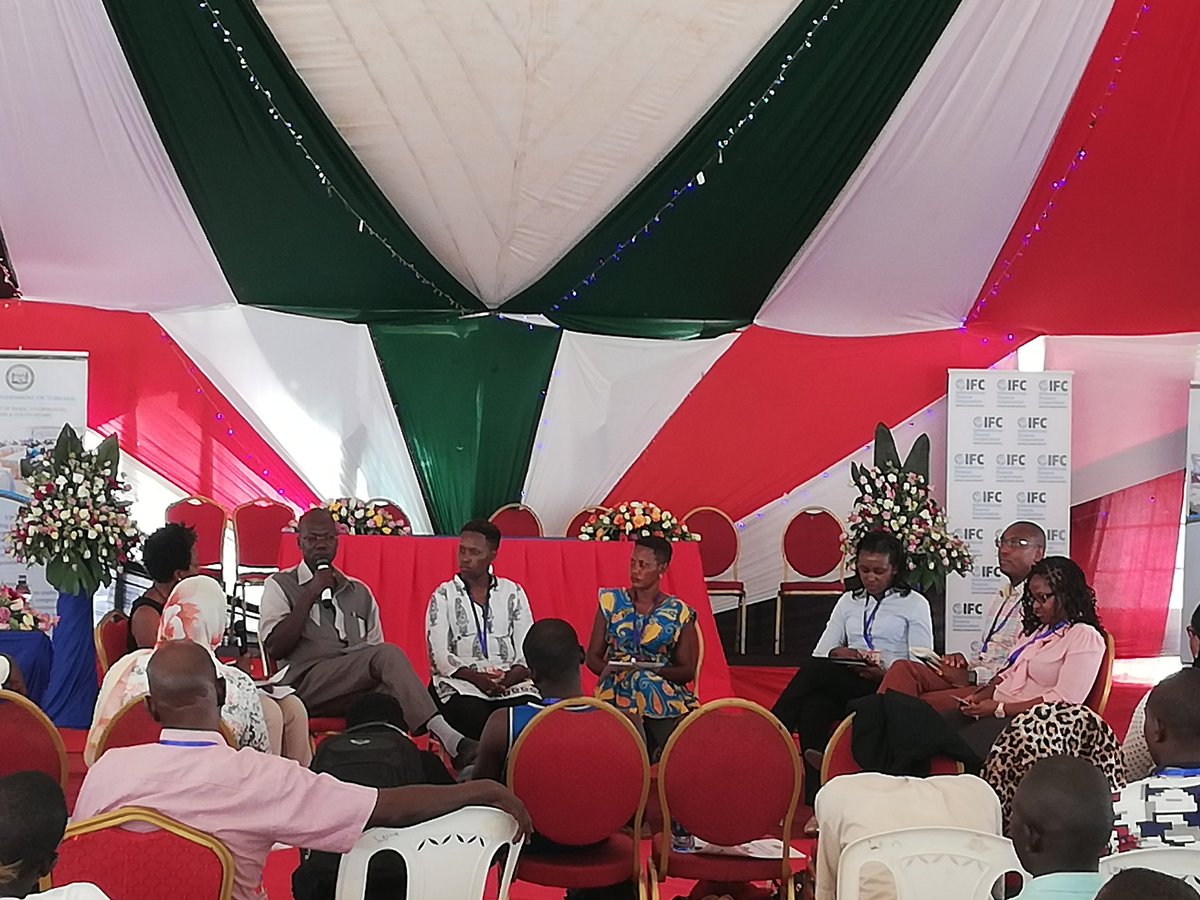 Happening now at the #TurkanaBizForum2018 is the panel discussion around SME development. Moderated by <a href="/patriciaithau1/">patriciaithau</a>.