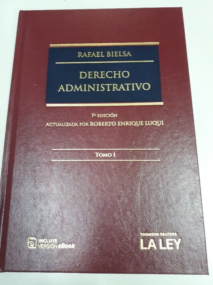 Agradecemos  al Doctor Roberto Enrique Luqui la donación del Tratado administrativo  de Bielsa. Obra magistralmente actualizada por el Doctor Roberto Luqui.  Felicitaciones !!!