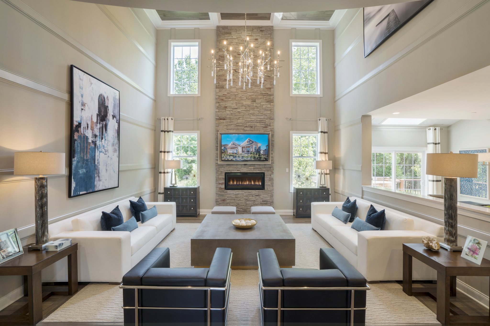 Langley Toll Brothers Model Home Interiors Zonta Announces 'Peek At