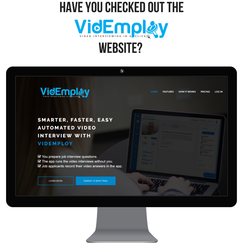 VidEmploy's tweet photo. Find out more about Video Interviewing using Videmploy here--> 
https://t.co/nZ7Q9B8N7W

#B2B #Hiring #Video #Careers #Tech #Employment #HR https://t.co/EvNDfAgZke