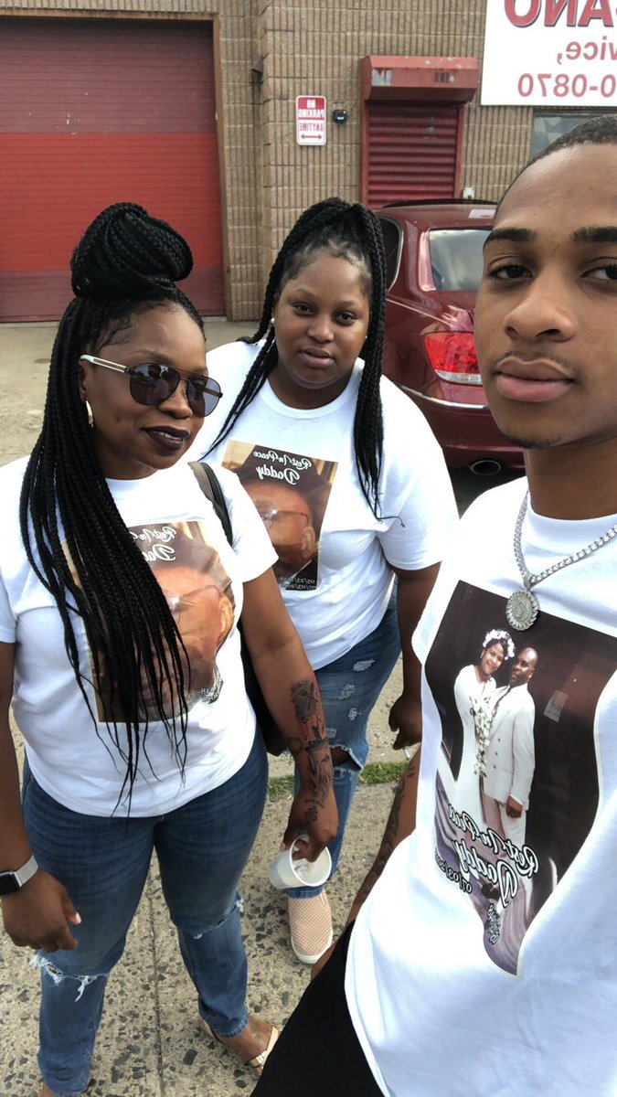 Sister and brother rip daddy