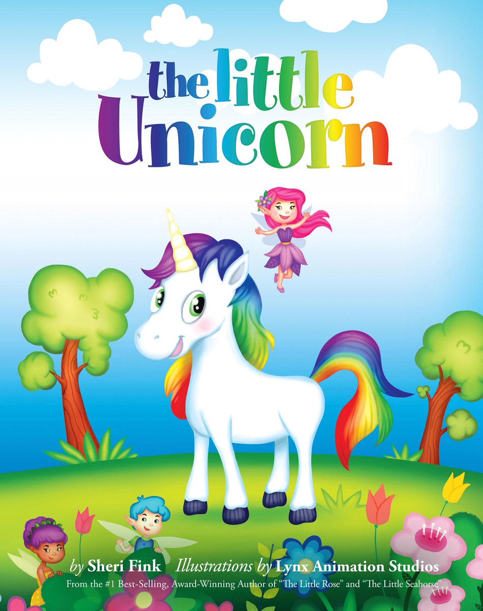 Accio #CoverReveal! 💖 Here’s the #cover of my next #book, THE LITTLE UNICORN! 🦄🦄🦄 Illustrated by <a href="/LynxAnimation/">Lynx Studios</a> , the heartwarming story #empowers kids to find their inner #sparkle starting Sept 25th! 💜 #unicorn #unicorns #thelittleunicorn #childrensbook  #sherifink #newbook